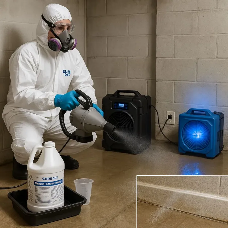 Sanitization and Odor Removal process in Stokes County, NC