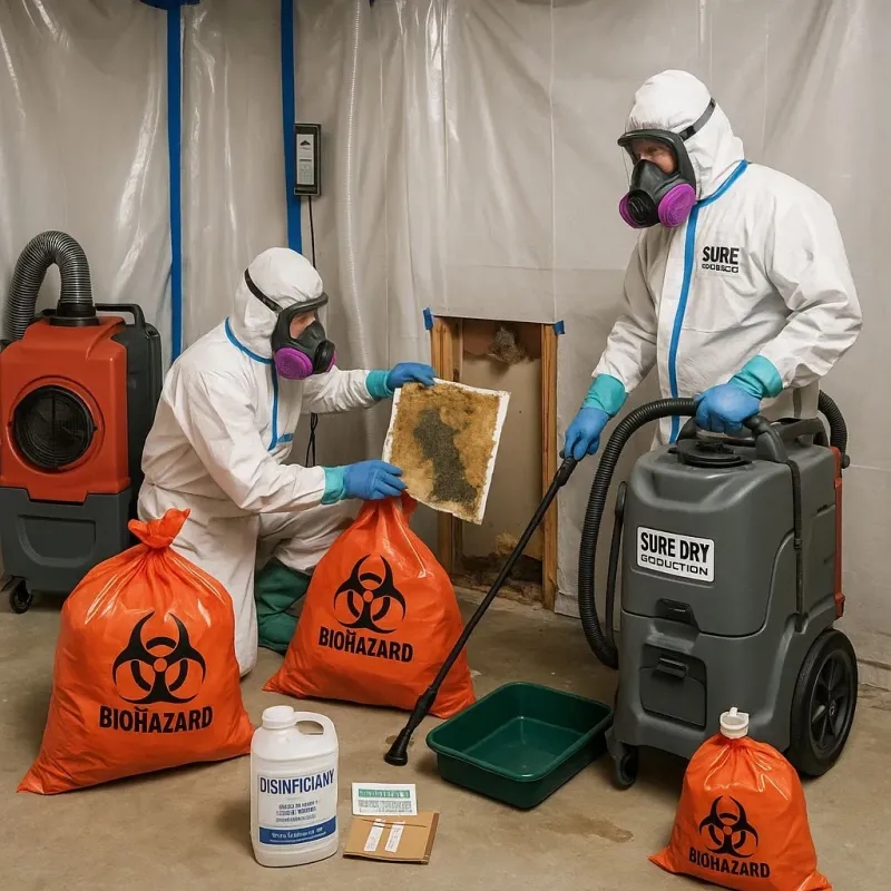 Contaminated Water Handling Protocols process in Stokes County, NC