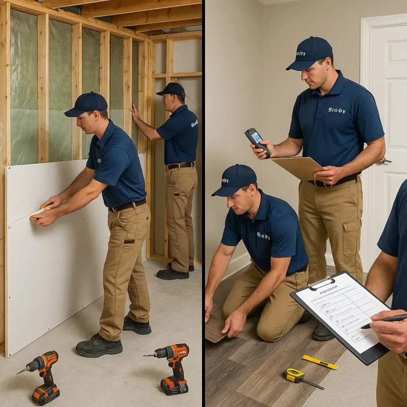 Repairs and Reconstruction process in Stokes County, NC