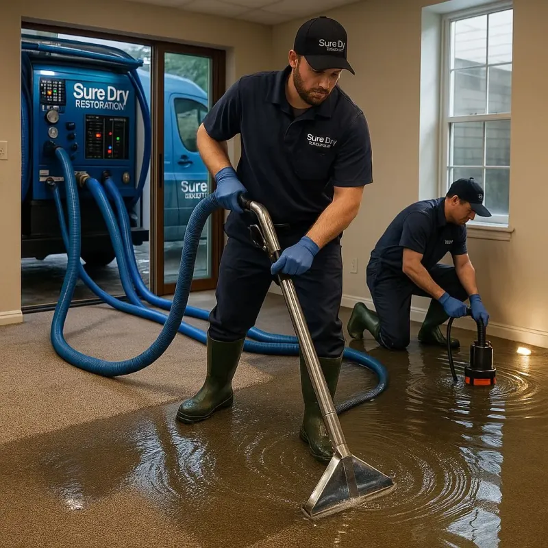 Water Extraction and Removal process in Stokes County, NC